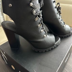 Lace up boots
